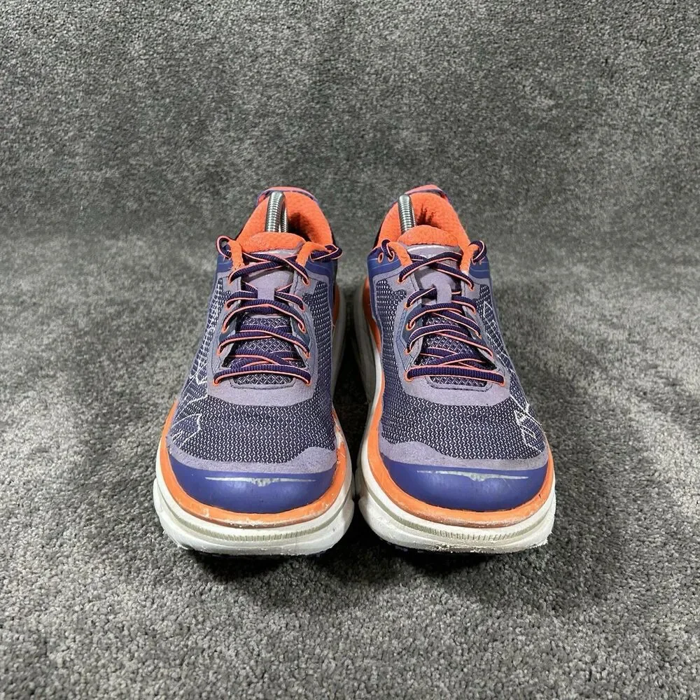 Hoka One One Bondi 4 1007862 CBNCR Women Size 10.5 Purple Running Shoes Used